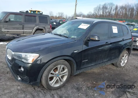 2016 BMW X3 xDrive35I из США, поврежденный, VIN 5UXWX7C55G0S16117